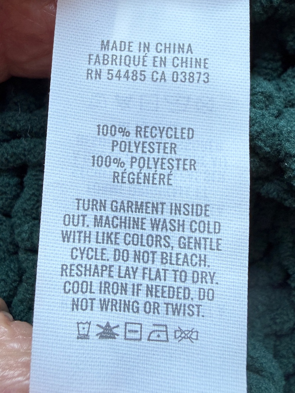 Aerie Cable Car Quarter Zip Sweater Forest Green Chunky Knit Oversized XL - Picture 8 of 11